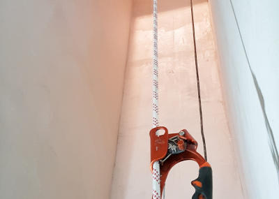 Isolation eines Lüftungsschachtes mit FOAMGLAS T3+